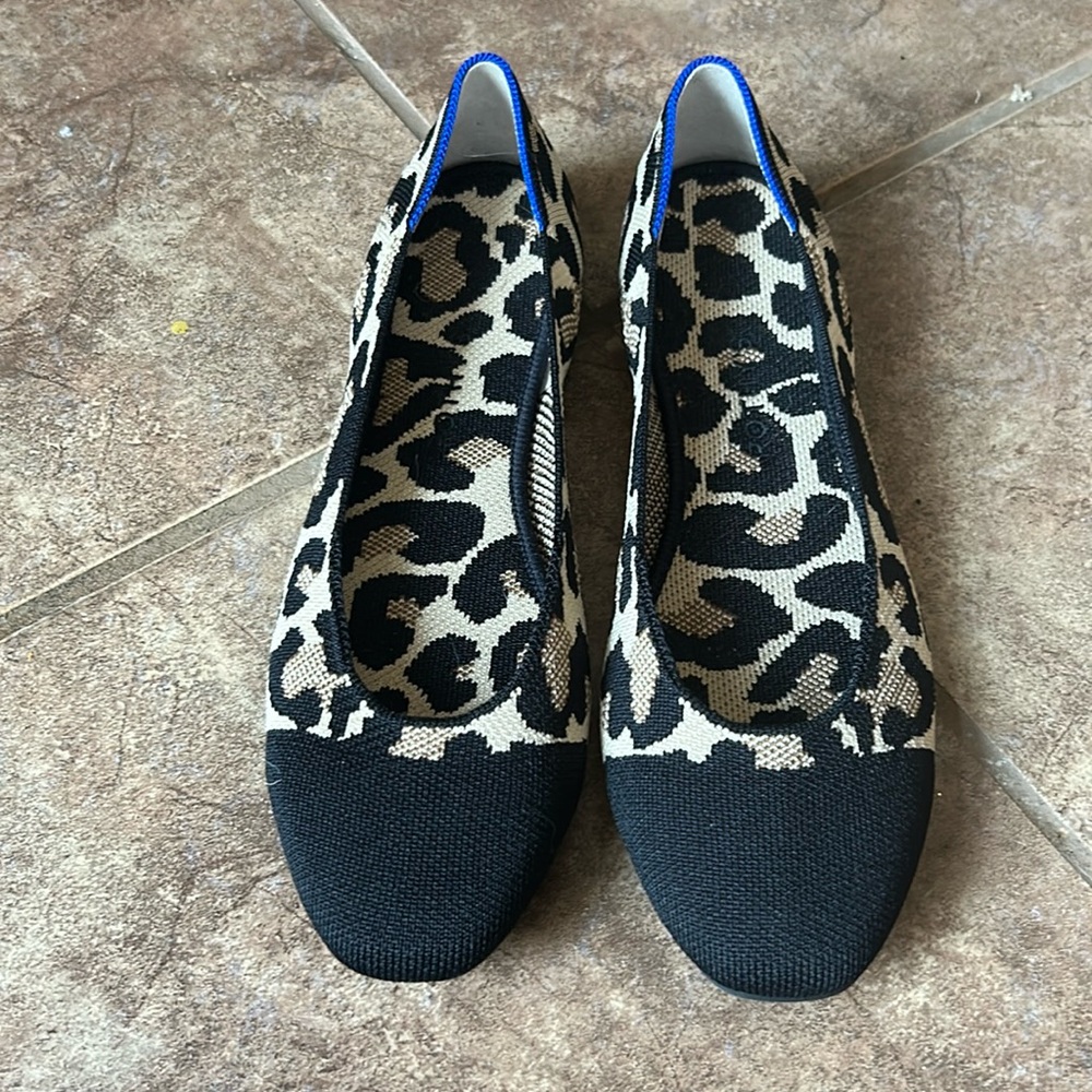 Rothy’s Leopard Print Flat Size 12